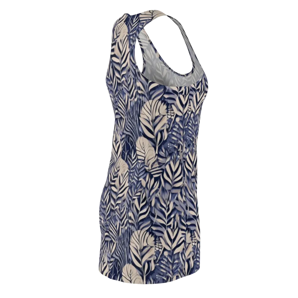 Moonlit Herbarium on Racerback Dress — Back Side