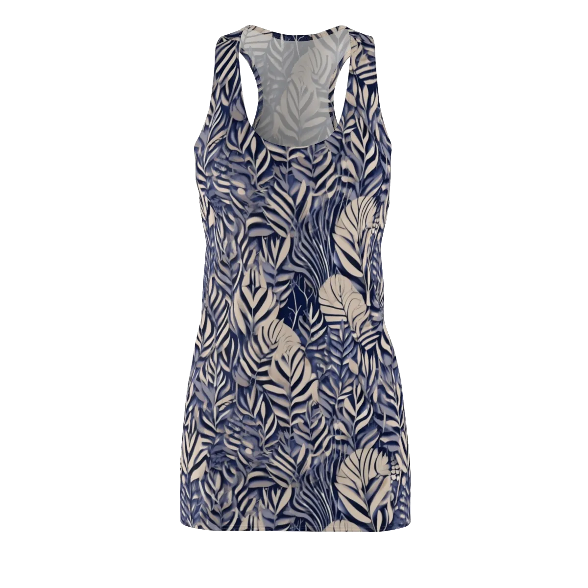 Moonlit Herbarium on Racerback Dress — Front