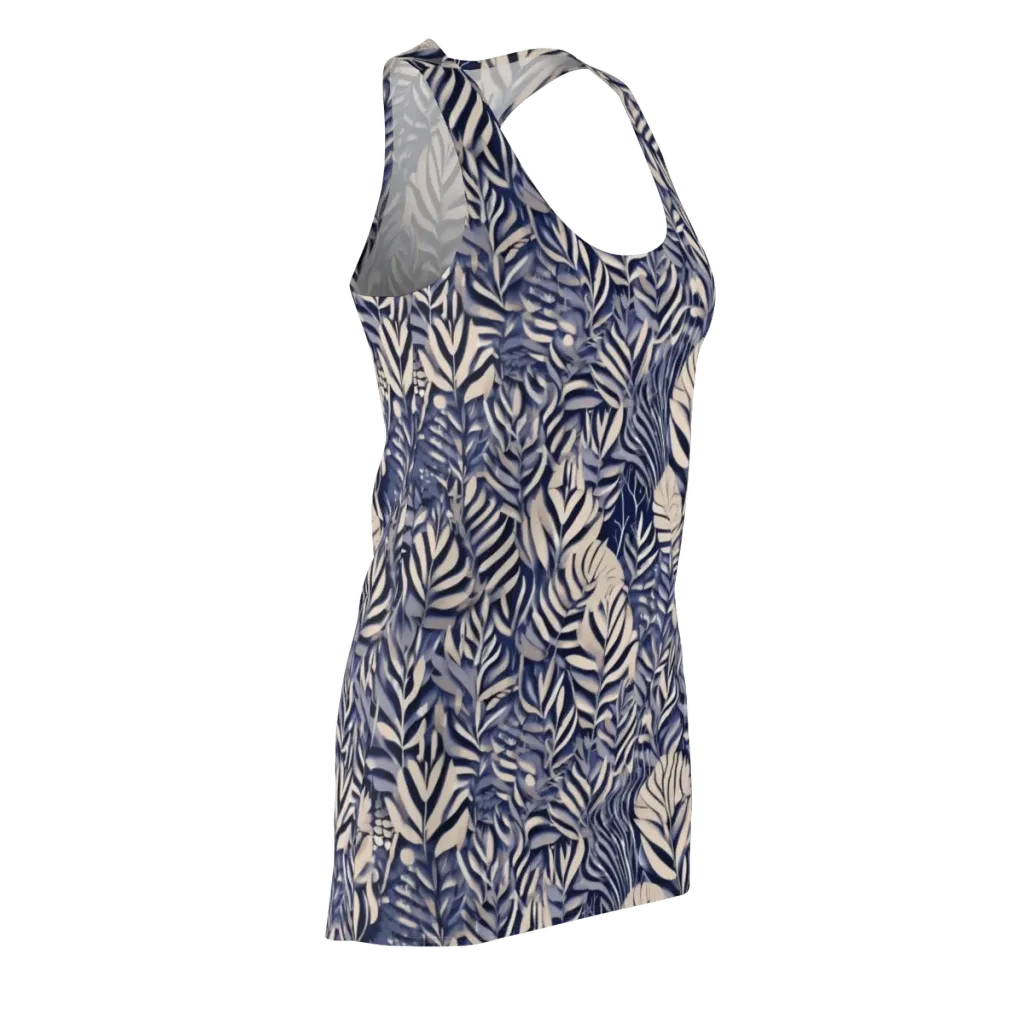 Moonlit Herbarium on Racerback Dress — Front Side