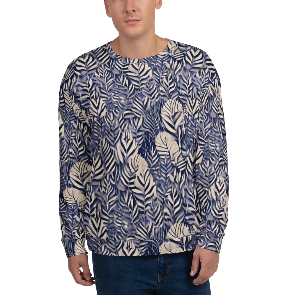 Moonlit Herbarium on Sweatshirt — Front