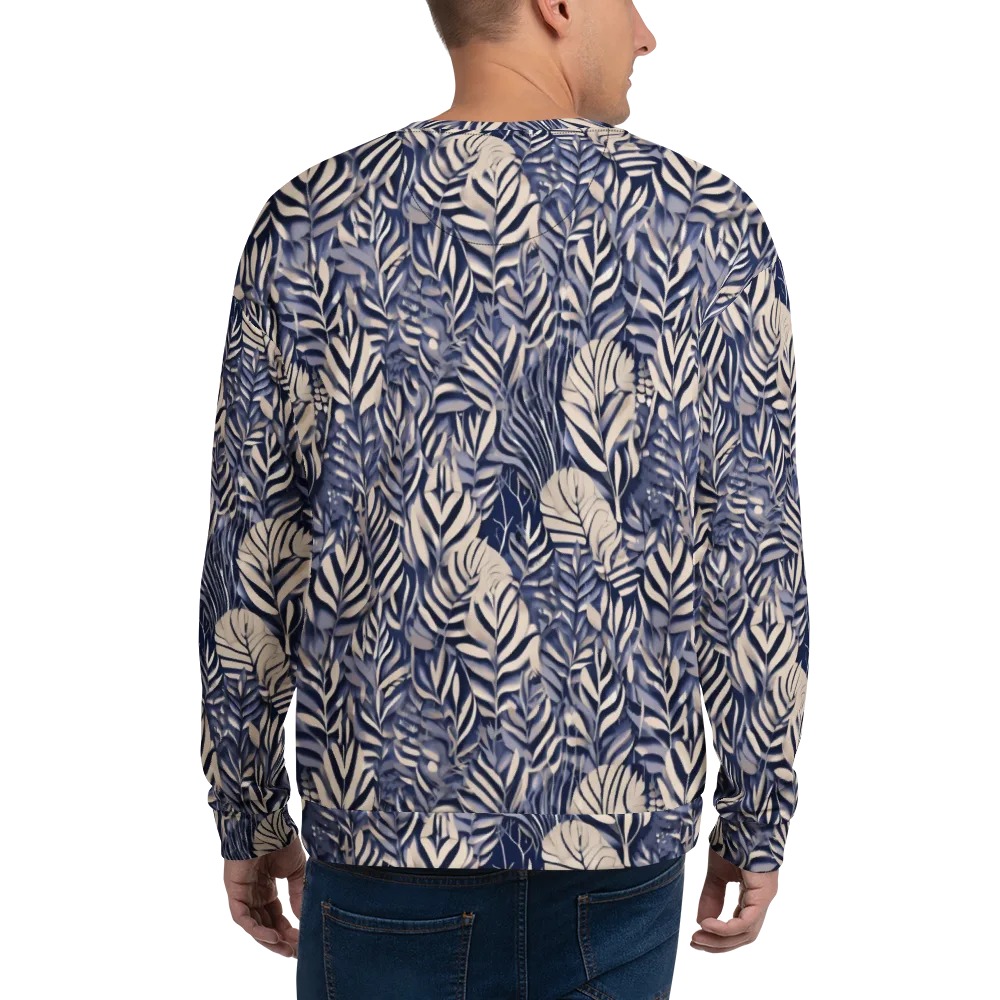 Moonlit Herbarium on Sweatshirt — Back