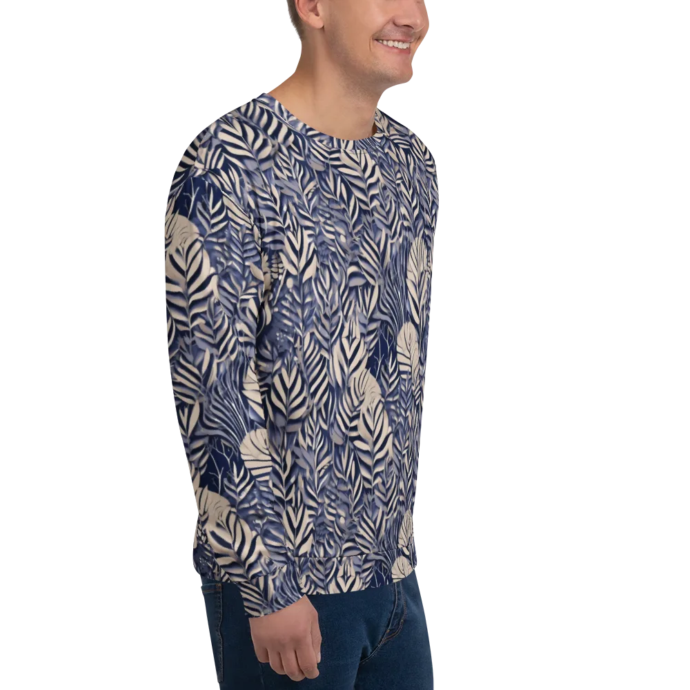 Moonlit Herbarium on Sweatshirt — Right Front