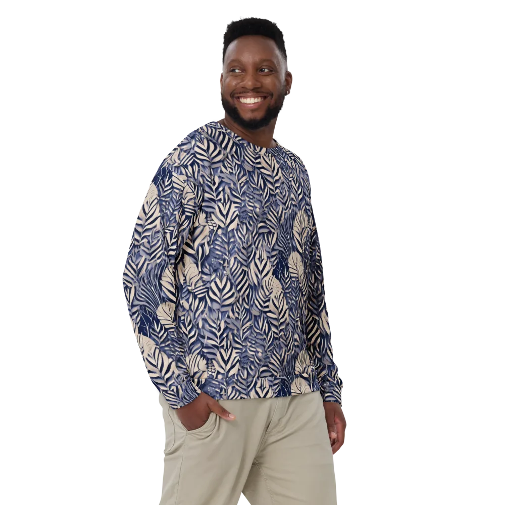 Moonlit Herbarium on Sweatshirt — Front