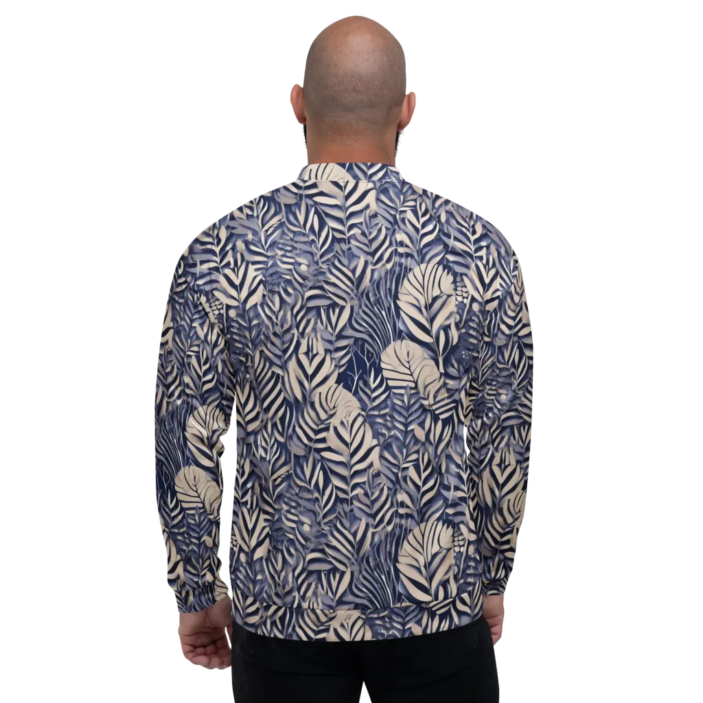 Moonlit Herbarium on Bomber Jacket — Back