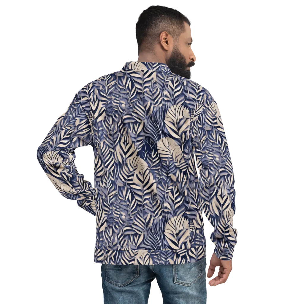 Moonlit Herbarium on Bomber Jacket — Back