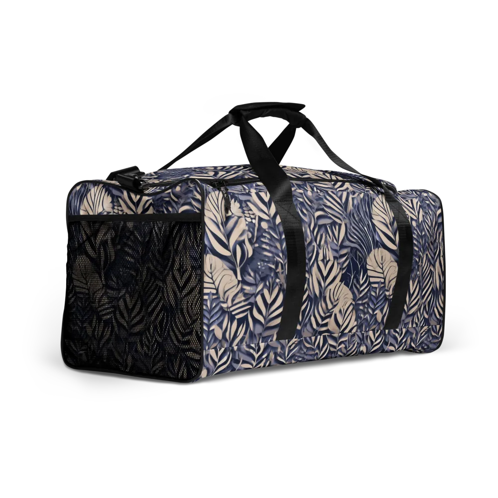 Moonlit Herbarium on Duffle Bag — Right Front
