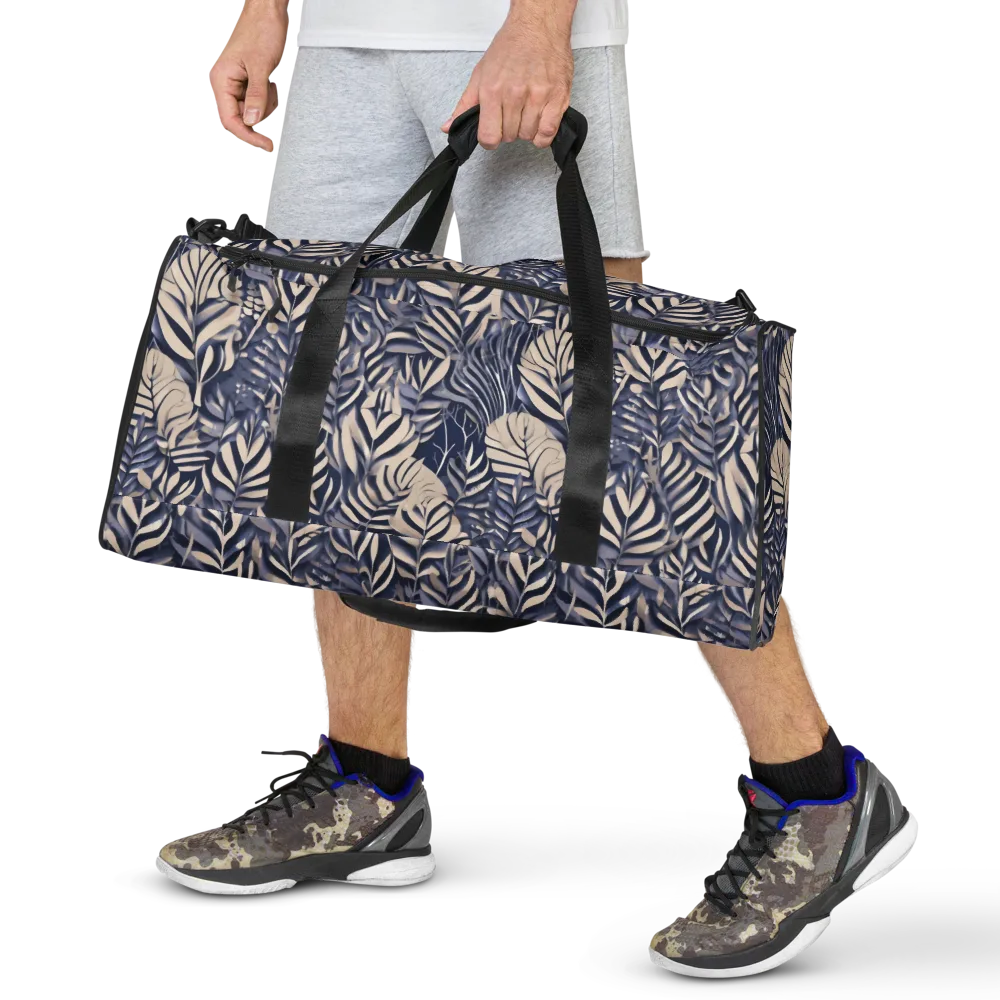 Moonlit Herbarium on Duffle Bag — Front