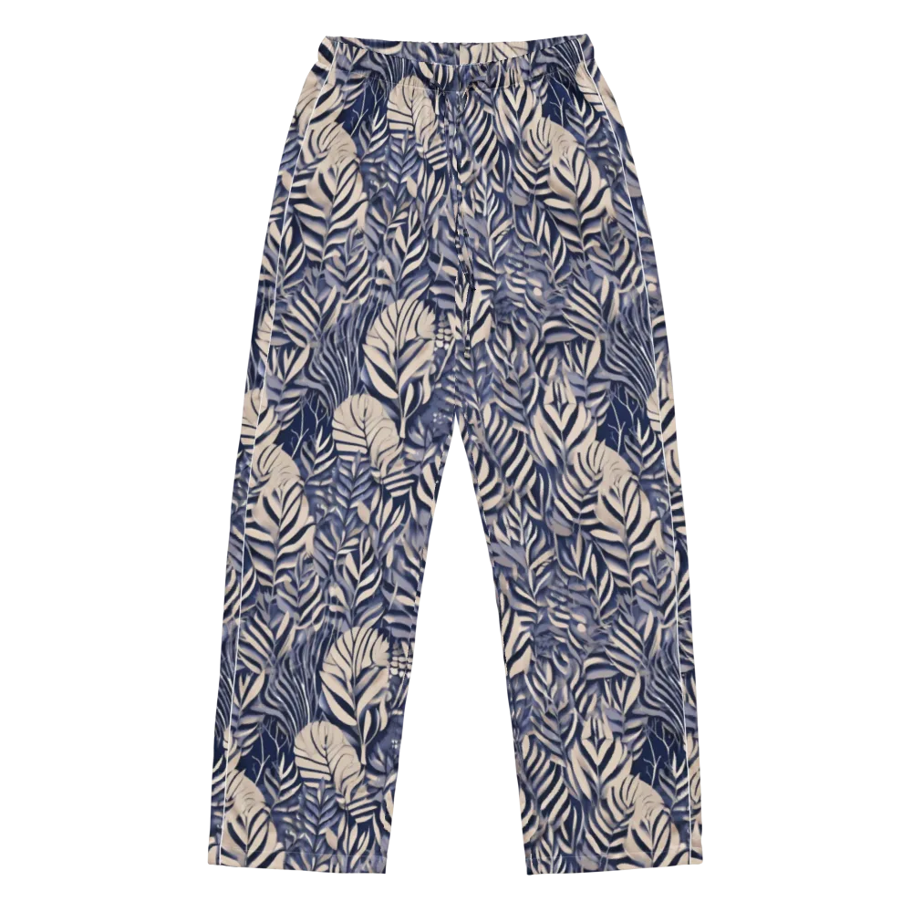 Moonlit Herbarium on Women's Pajama Pants — Front