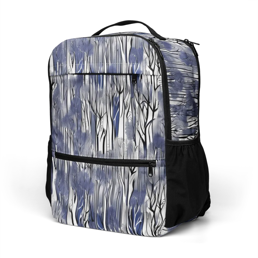 Bluewood Veil on Utility Backpack — Left Front