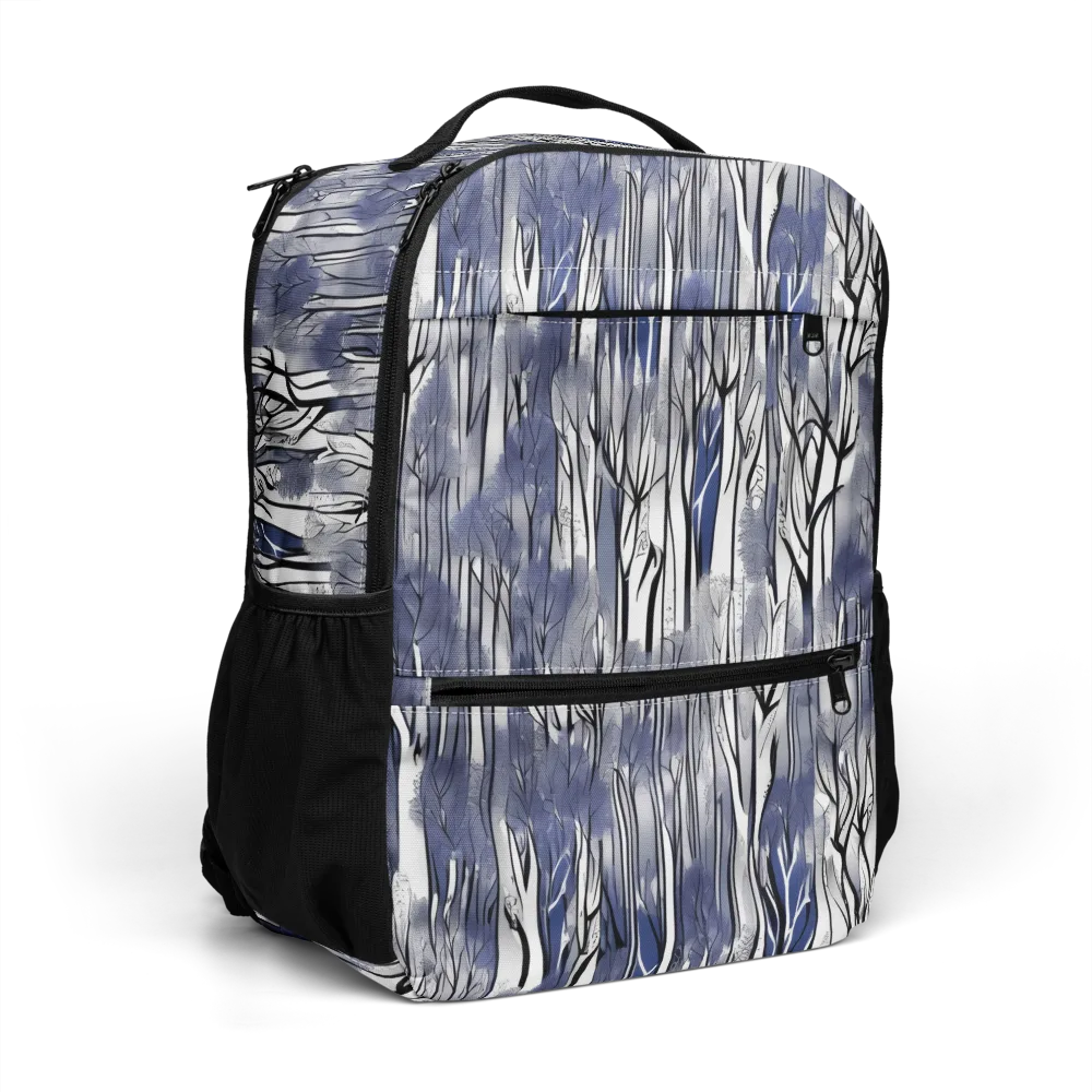 Bluewood Veil on Utility Backpack — Right Front