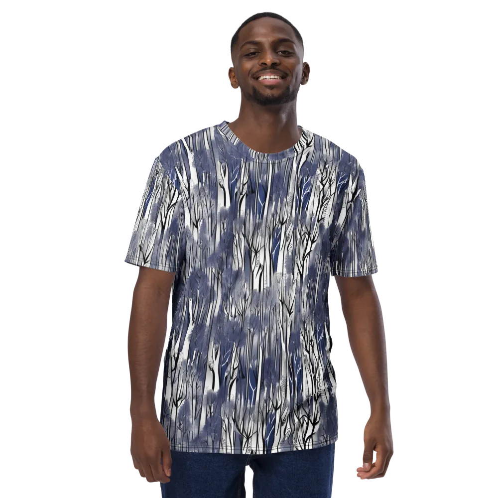 Bluewood Veil on Men's Crew Neck T-Shirt — Front