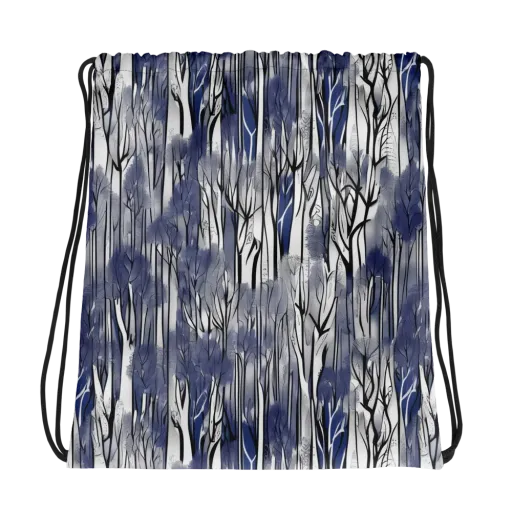 Bluewood Veil on a Drawstring Bag