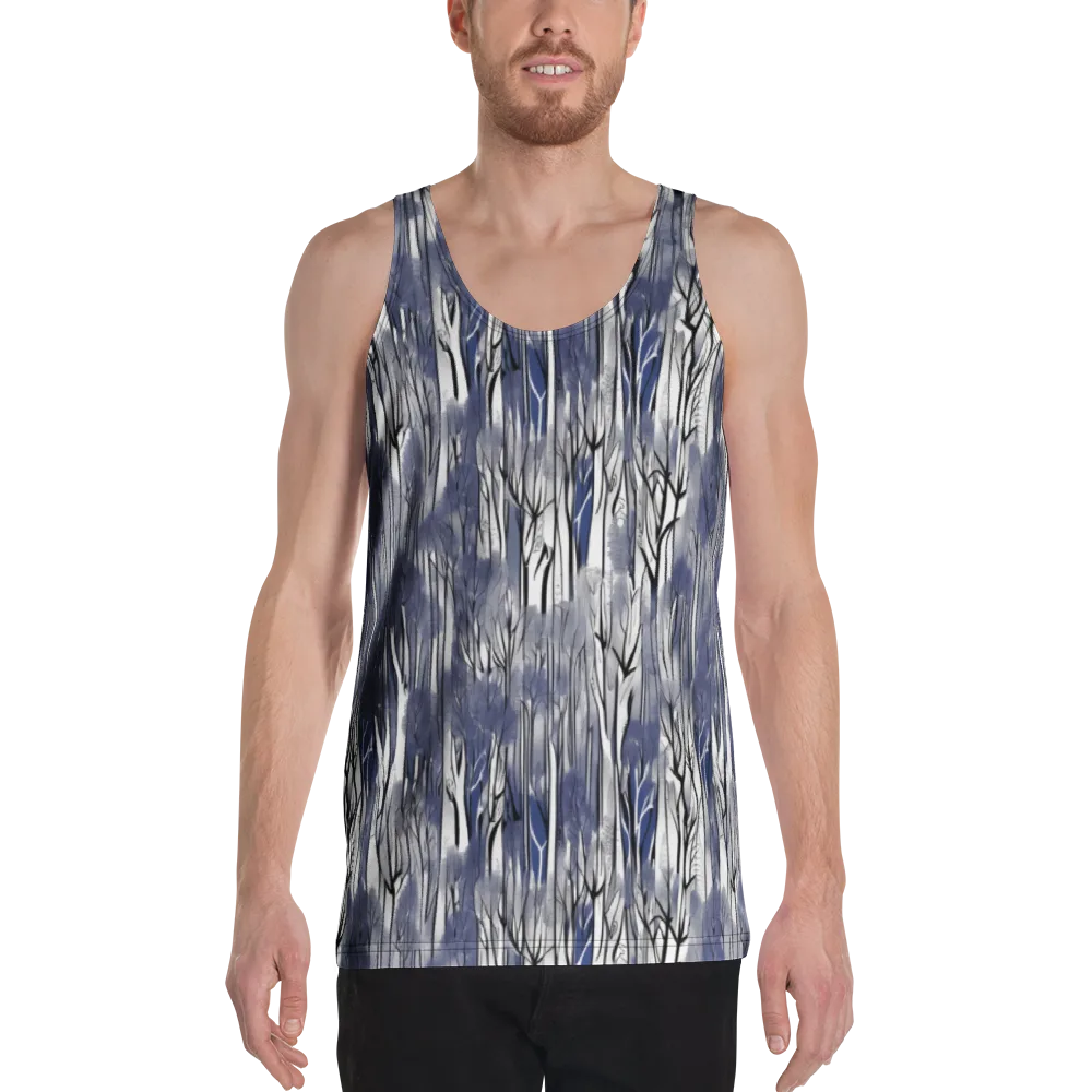 Bluewood Veil on Men's Tank Top — Front