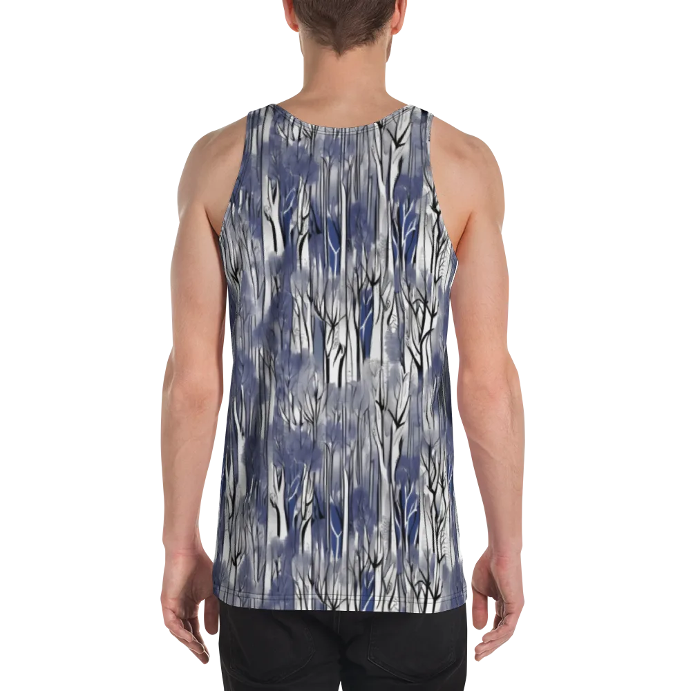 Bluewood Veil on Men's Tank Top — Back