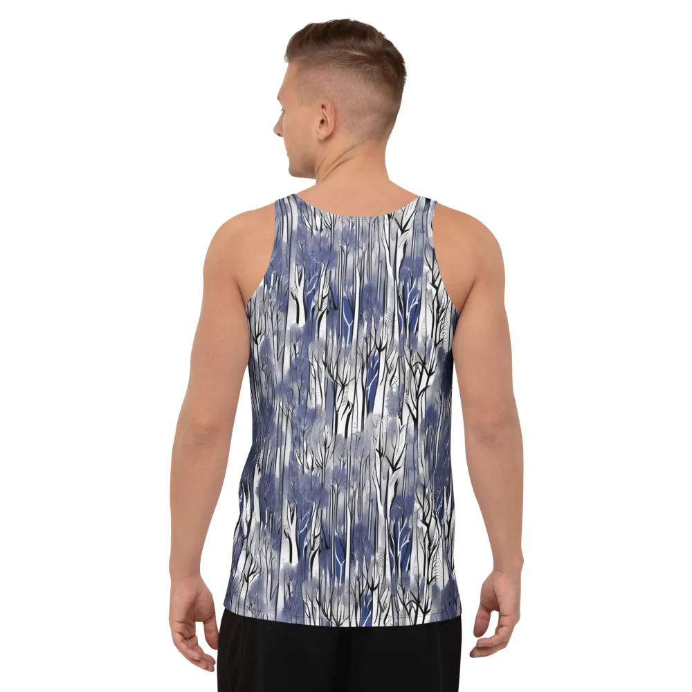 Bluewood Veil on Men's Tank Top — Back