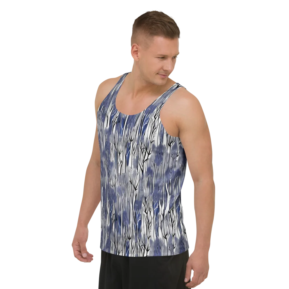 Bluewood Veil on Men's Tank Top — Left Front