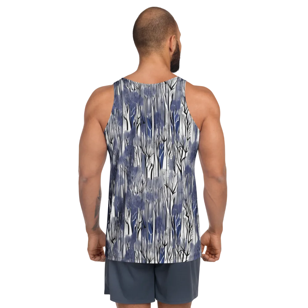 Bluewood Veil on Men's Tank Top — Back