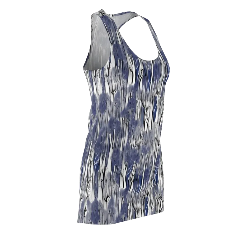 Bluewood Veil on Racerback Dress — Front Side