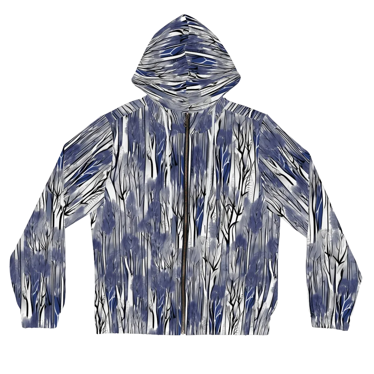 Bluewood Veil on Women's Full-Zip Hoodie — Front