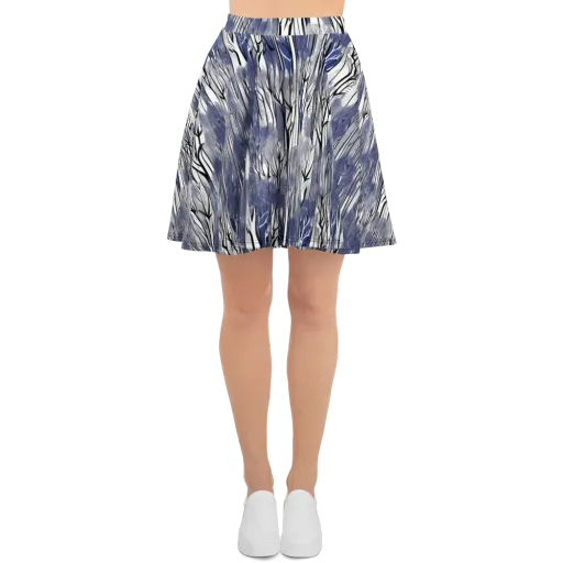 Bluewood Veil on a Skater Skirt