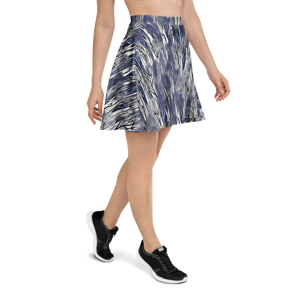 Bluewood Veil on Skater Skirt — Right