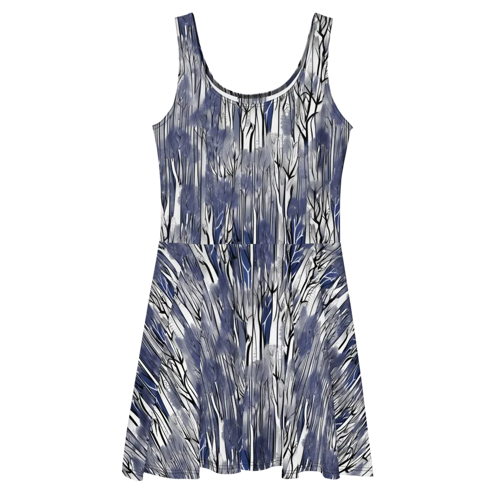 Bluewood Veil on Skater Dress — Front