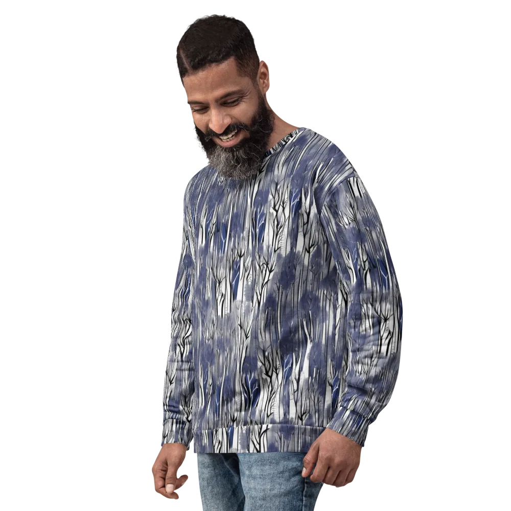 Bluewood Veil on Sweatshirt — Left Front