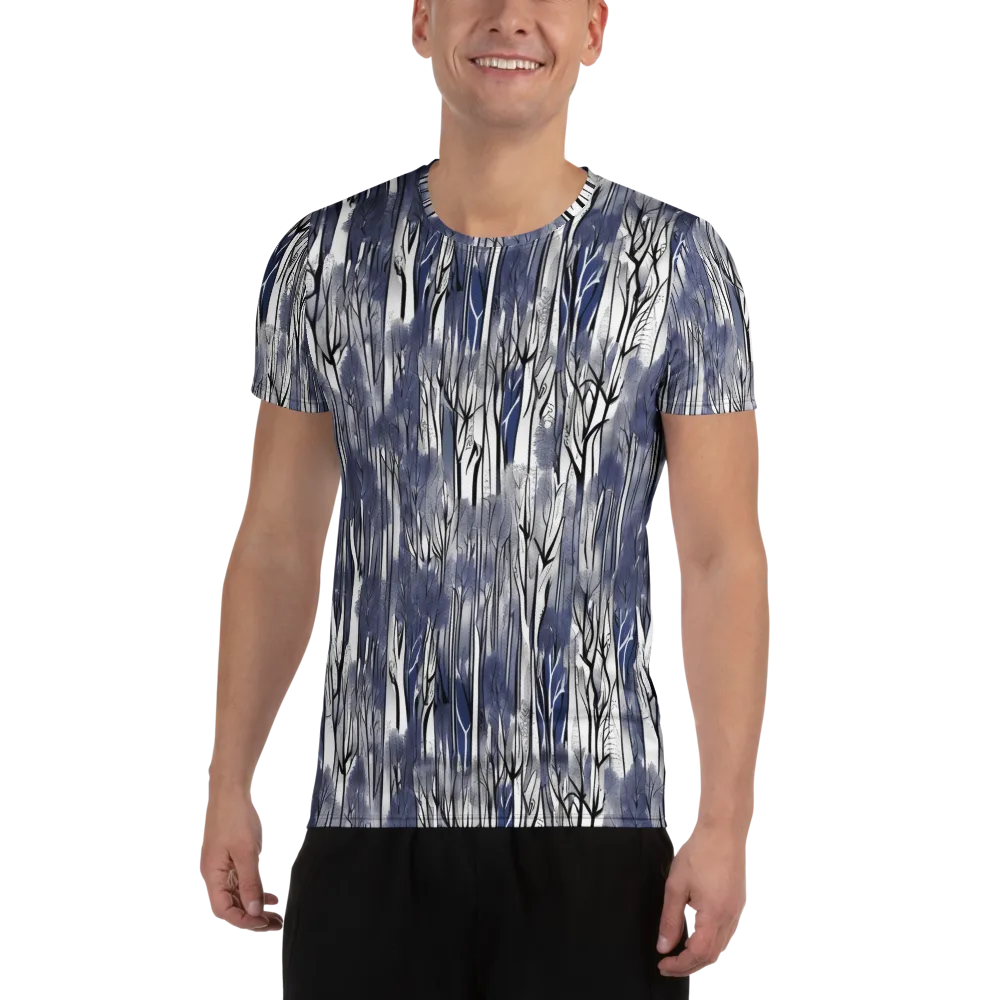 Bluewood Veil on Men's Athletic T-Shirt — Front