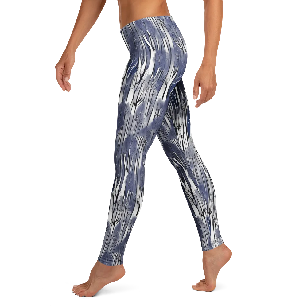 Bluewood Veil on Leggings — Left