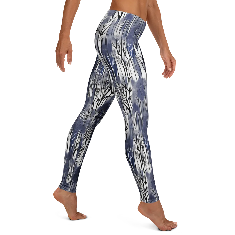 Bluewood Veil on Leggings — Right