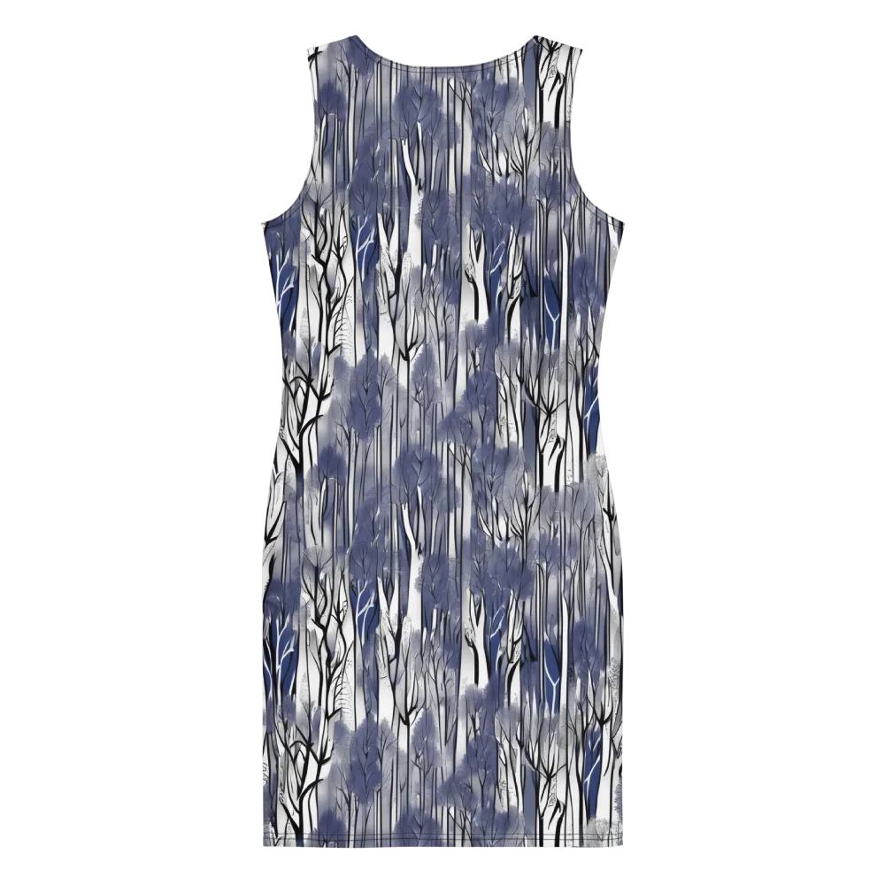 Bluewood Veil on Bodycon Dress — Back