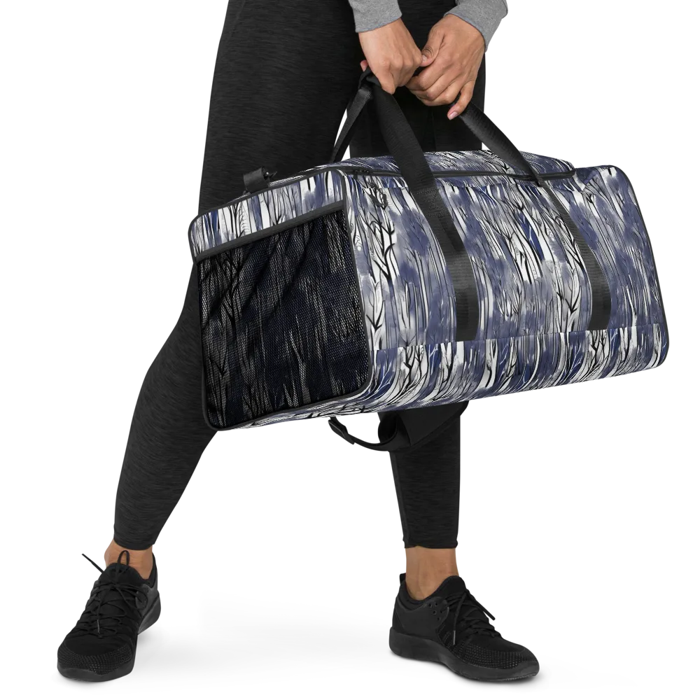 Bluewood Veil on Duffle Bag — Right Front