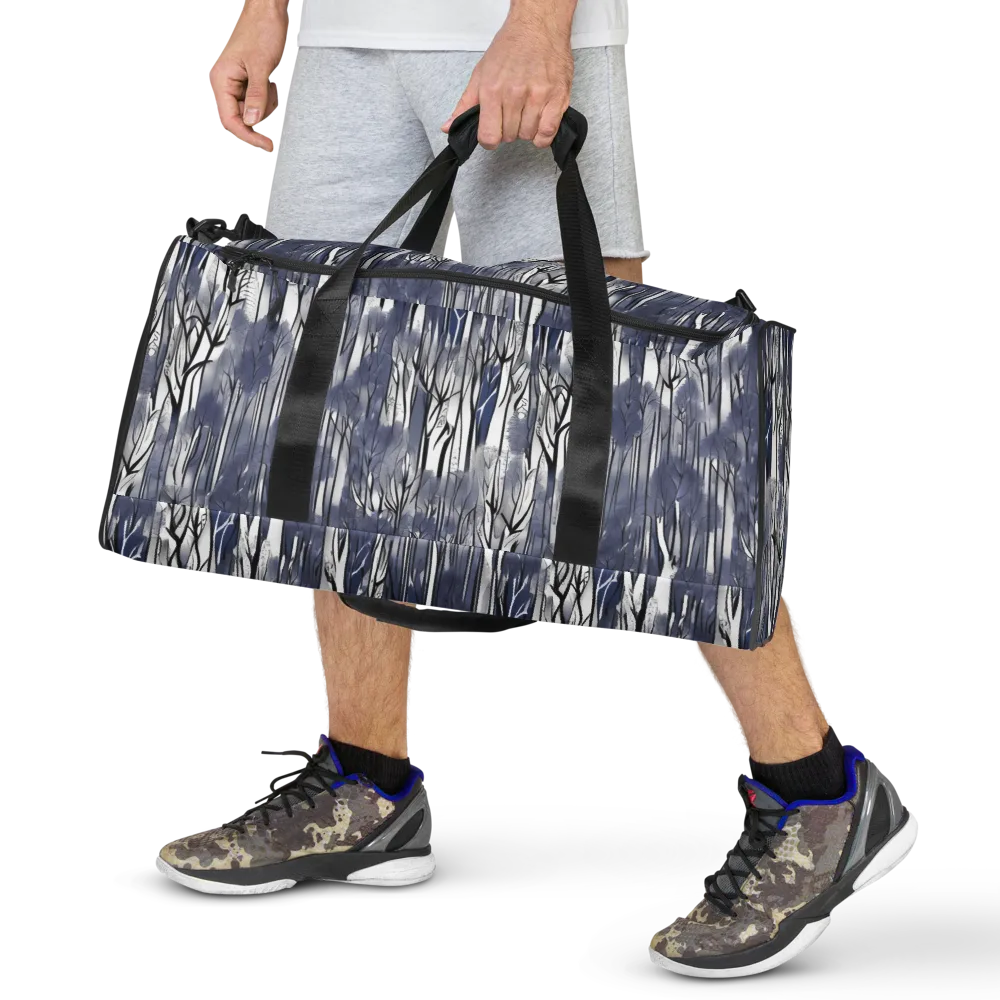 Bluewood Veil on Duffle Bag — Front