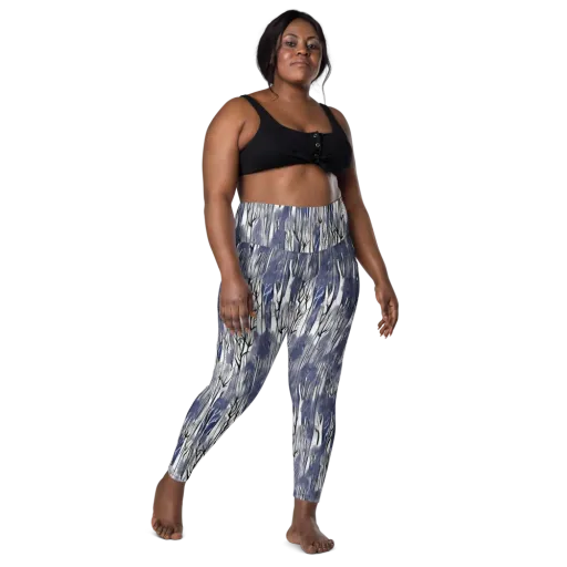 Bluewood Veil on a Leggings with Pockets