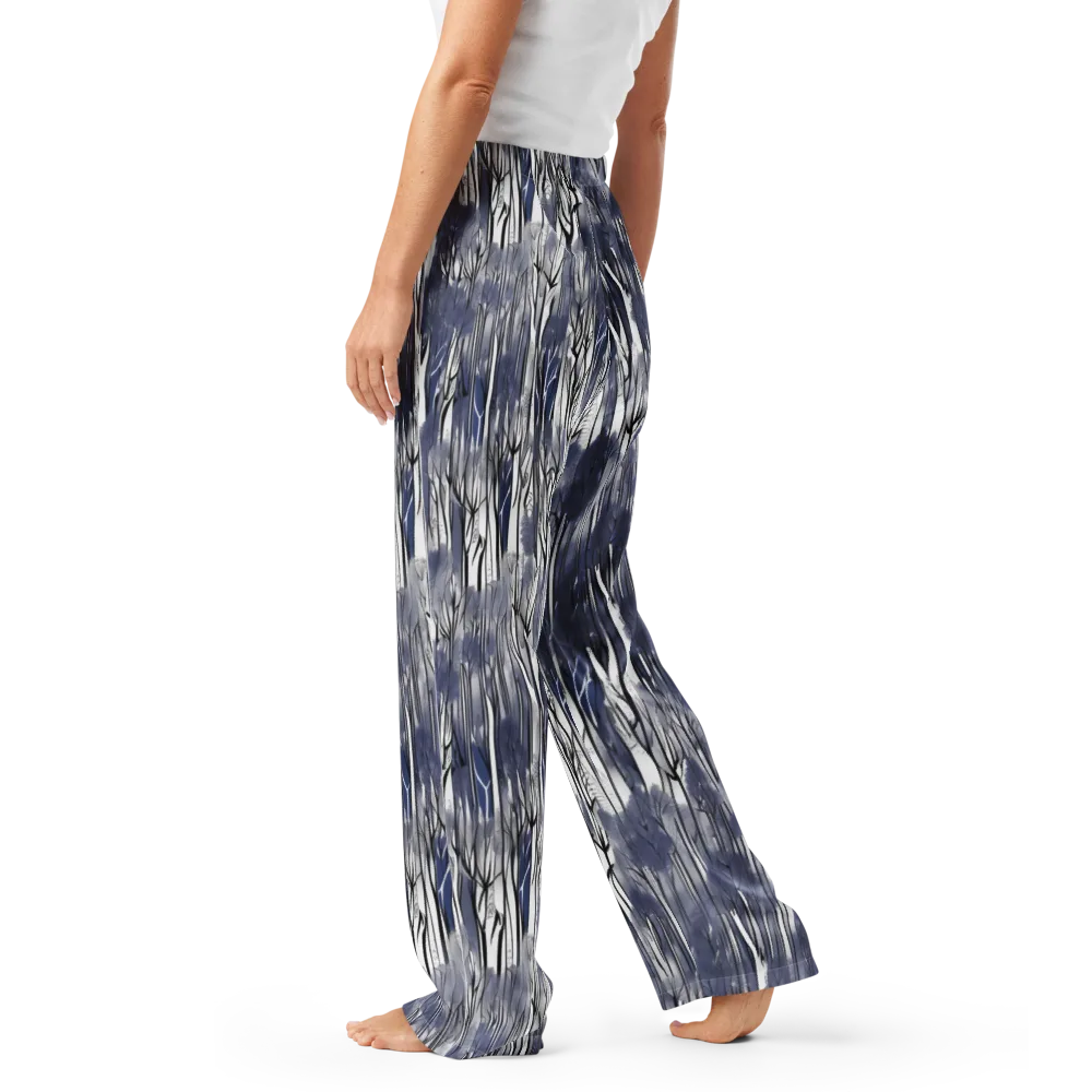 Bluewood Veil on Women's Pajama Pants — Left