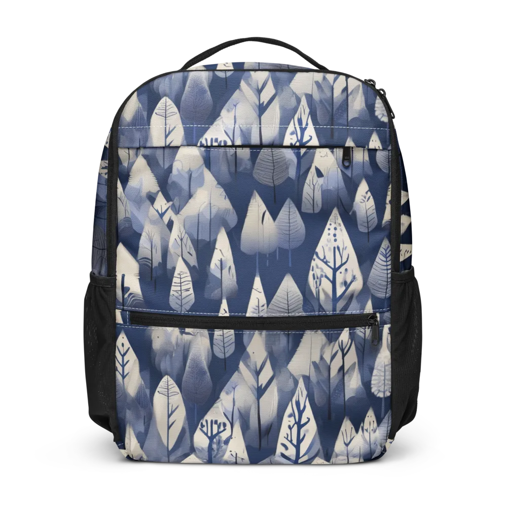 Winter Forest on Utility Backpack — Front