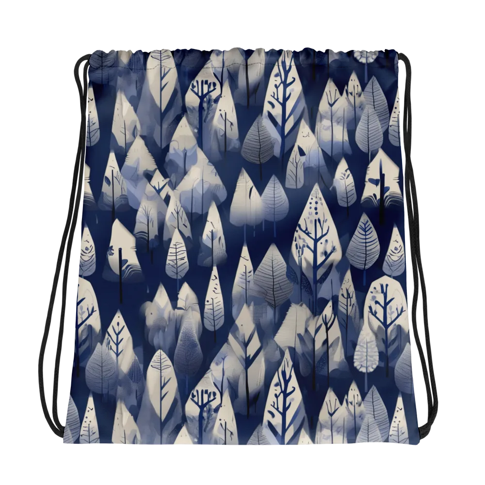 Winter Forest on Drawstring Bag — Photo