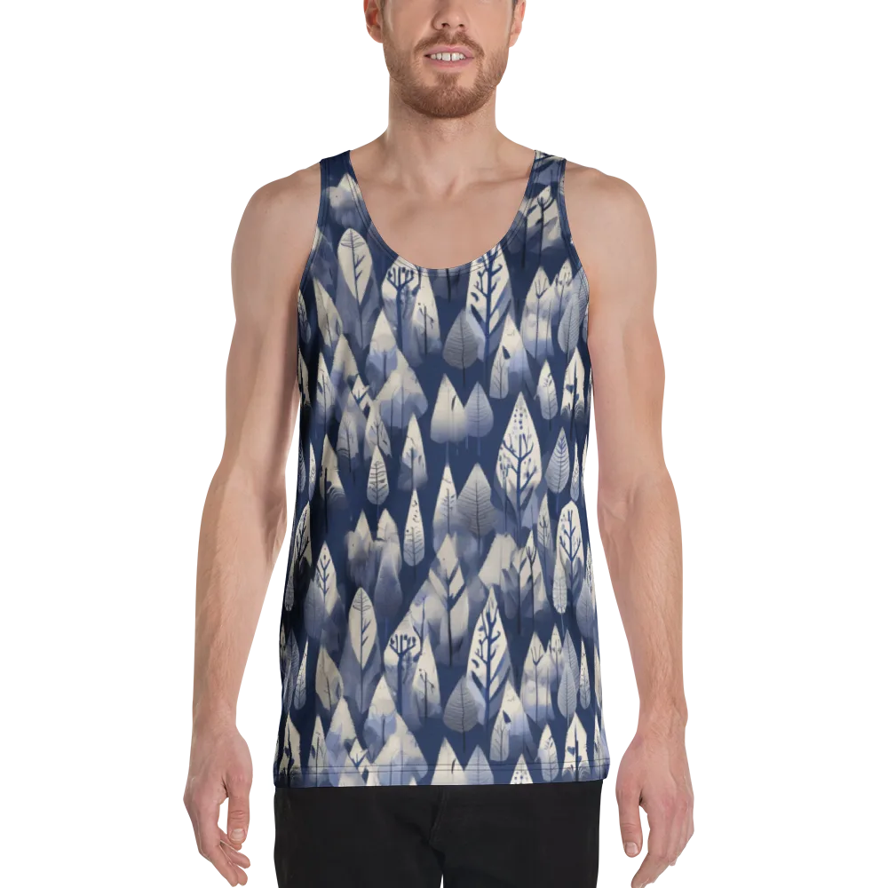 Winter Forest on Men's Tank Top — Front
