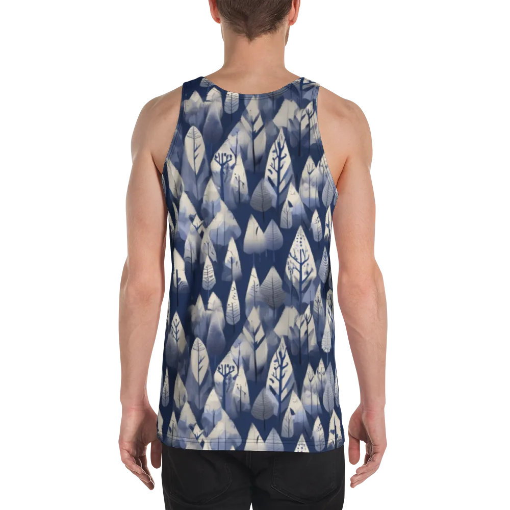 Winter Forest on Men's Tank Top — Back