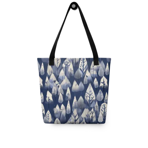 Winter Forest on a Tote Bag