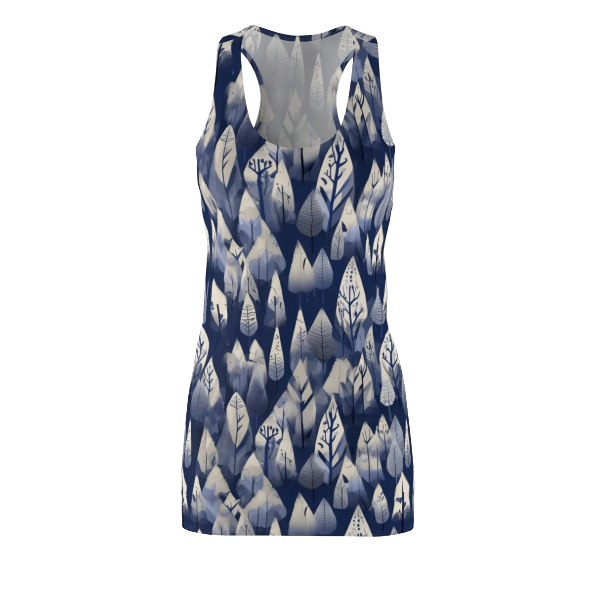 Winter Forest on Racerback Dress — Front
