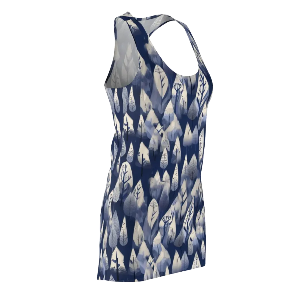 Winter Forest on Racerback Dress — Front Side