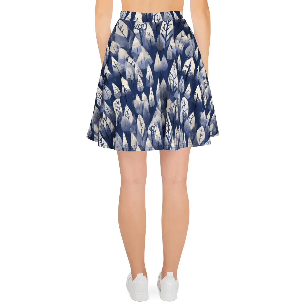 Winter Forest on Skater Skirt — Back