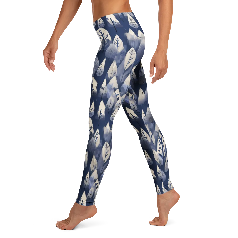 Winter Forest on Leggings — Left