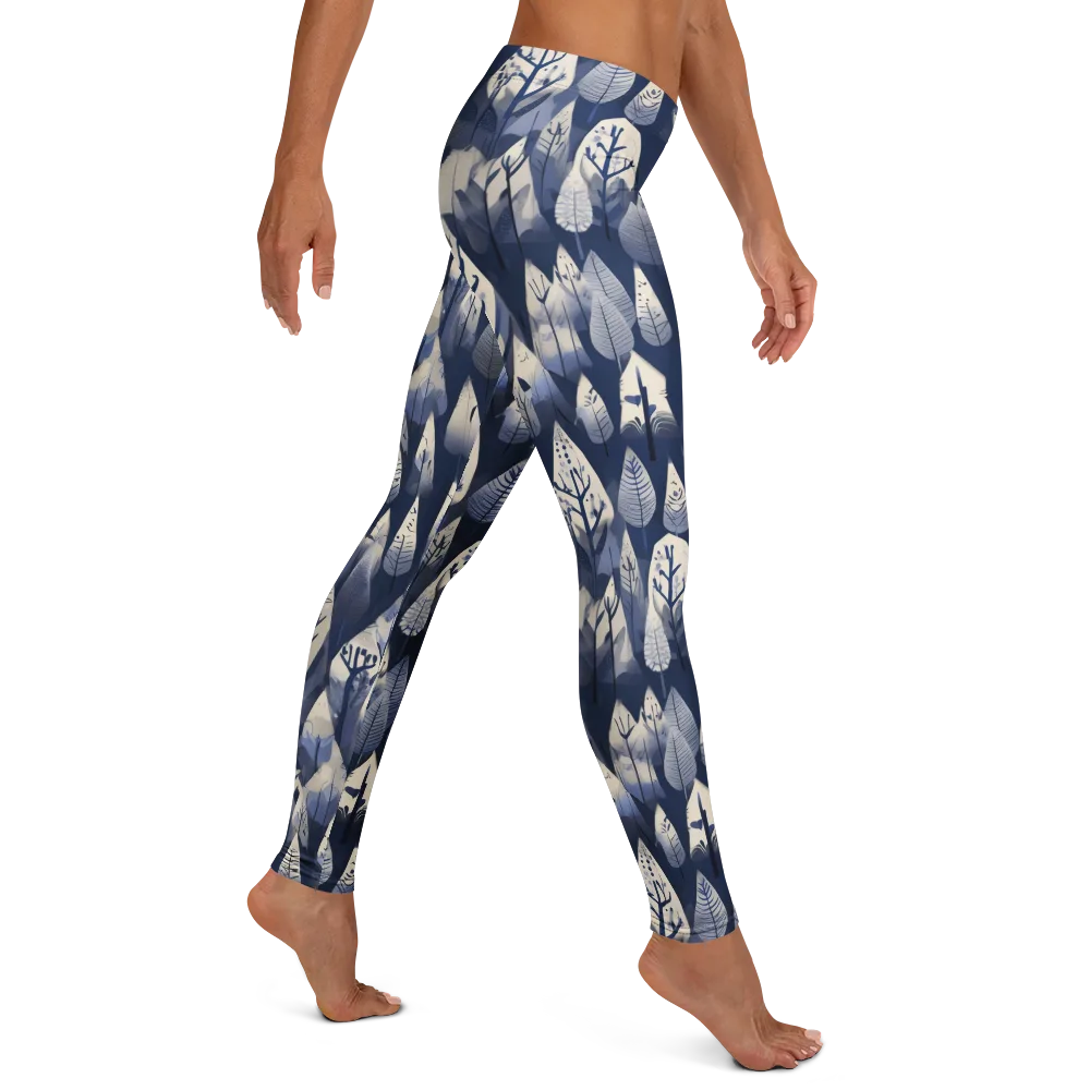Winter Forest on Leggings — Right