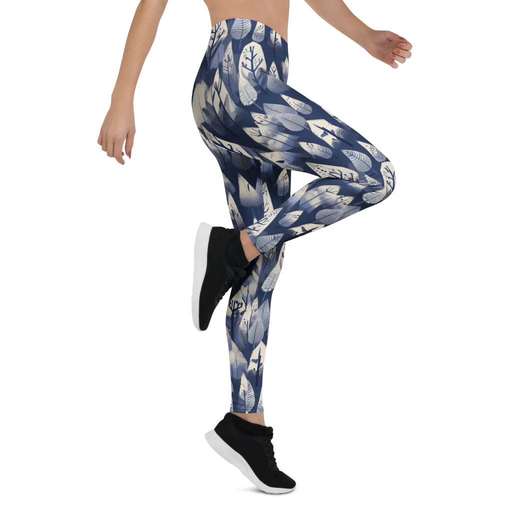 Winter Forest on Leggings — Right