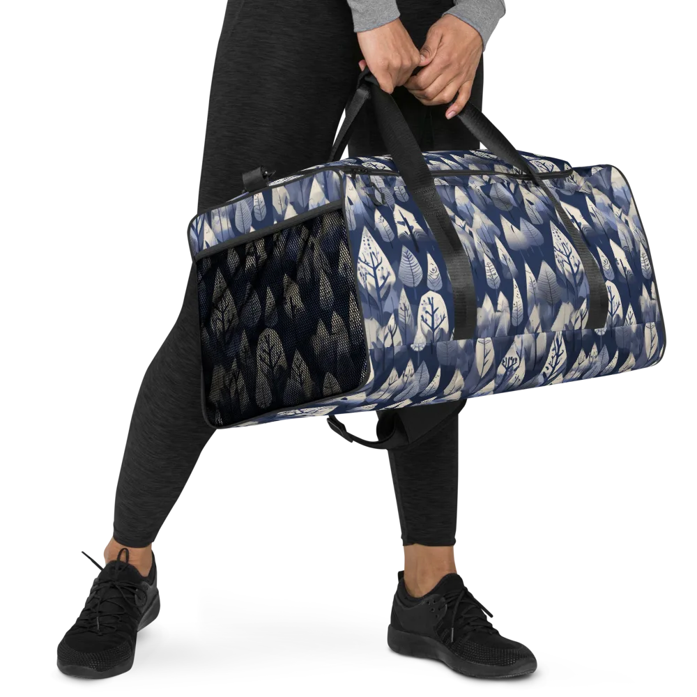 Winter Forest on Duffle Bag — Right Front