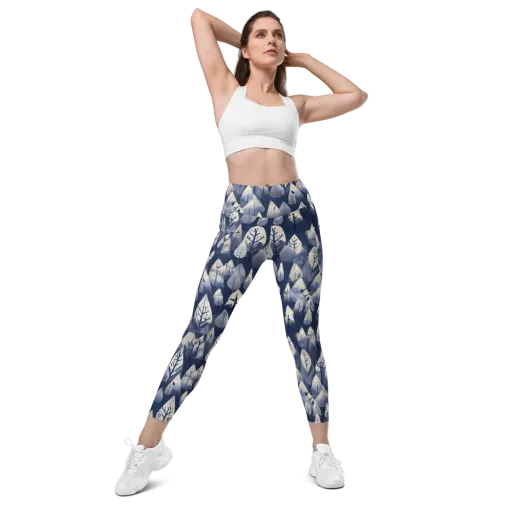 Winter Forest on a Leggings with Pockets