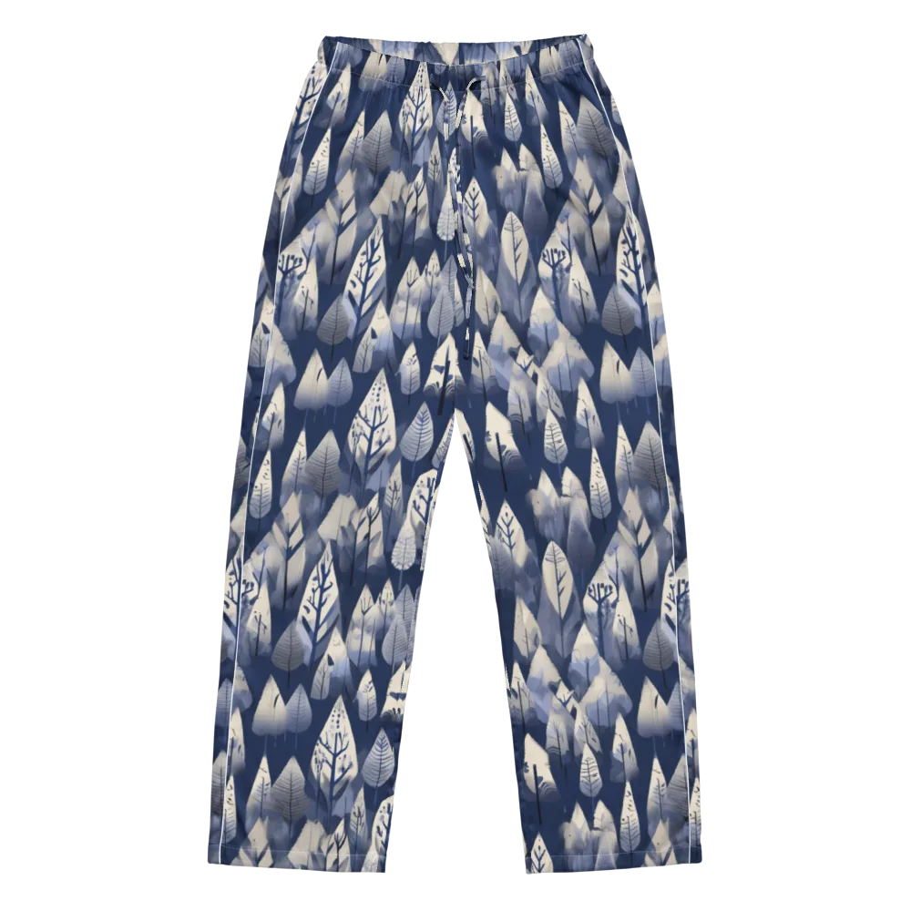 Winter Forest on Women's Pajama Pants — Front