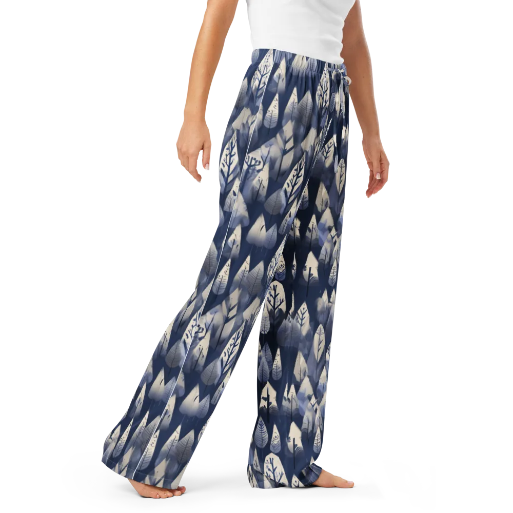 Winter Forest on Women's Pajama Pants — Right Front
